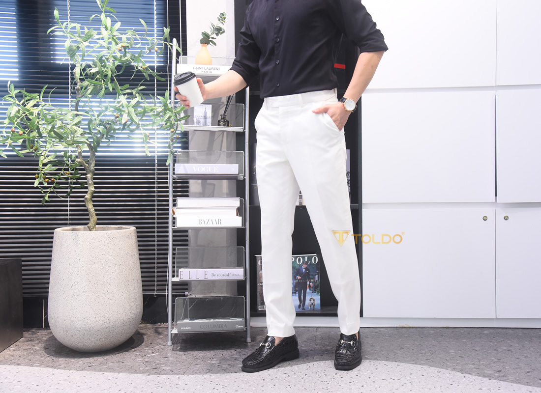 Giày cao nam 8cm đế khâu nhẹ 13